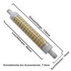 Ampoule LED R7s - AIMOONSA - J118 - 10 W (équiv. 80 W) - 3000 K (Blanc chaud) - 800 lm