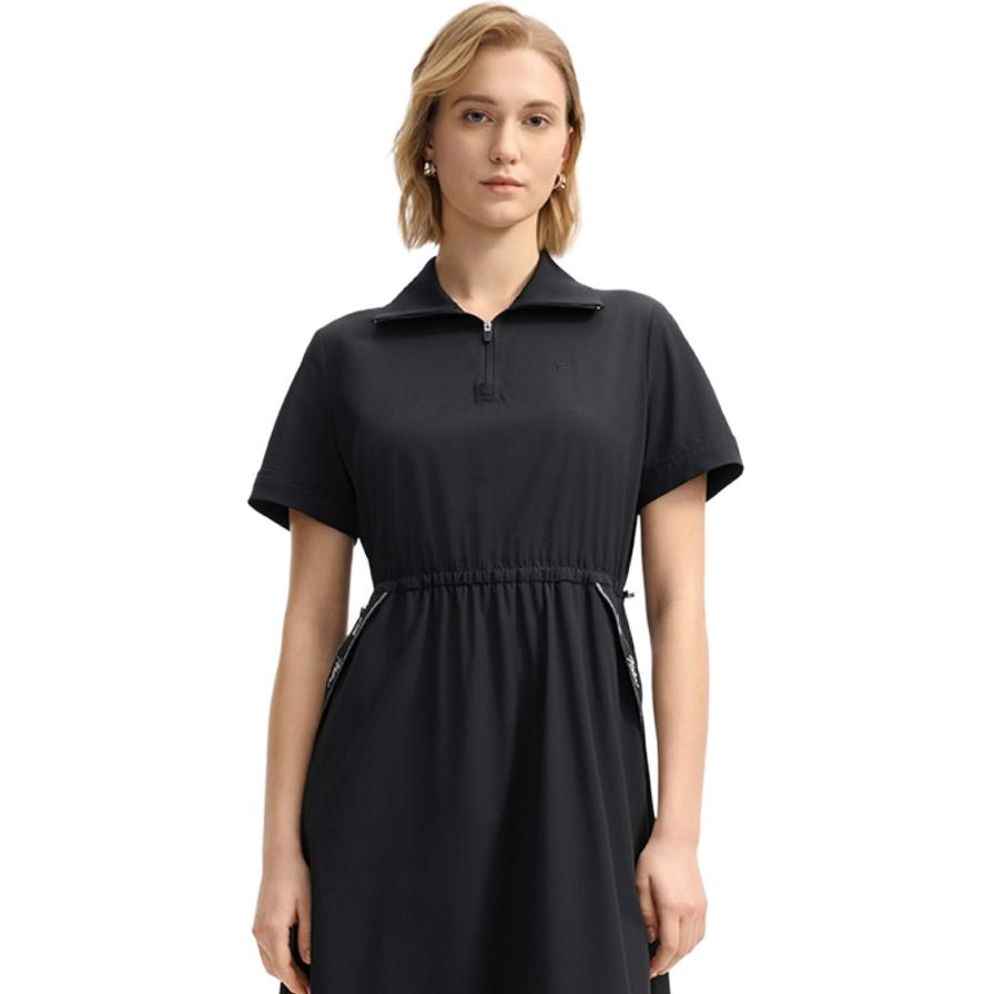 New FILA Lifestyle Short Sleeved Dress Women's Legend Blue F11W523306F-NV