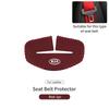 Car Seat Belt Anti Scratch Buckle Protector Cover Accessories For KIA Cerato Proceed Venga Stonic Picanto Sorento Stinger
