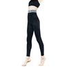 Gunze RIZAP Compression Calorie Sizes Leggings, Burner, Warm, High-Waisted, 10-Length, Women's, Black, M-L