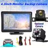 4.3inch Monitor Rear View Backup For Cars Parking Universal Car Reverse Camera 12V Pickup SUV