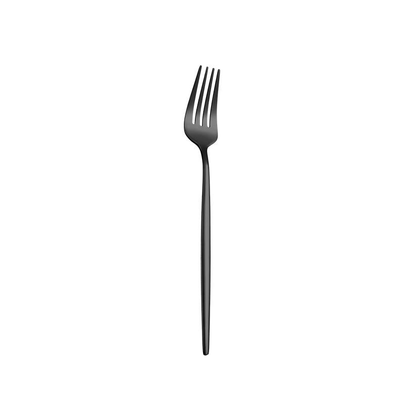Tafelgeschirr Schwarz Silberbesteck Besteckset 304 Edelstahl Luxus Geschirr Zuhause Dropshipping Gabel Löffel Messer Küche Dinner Set