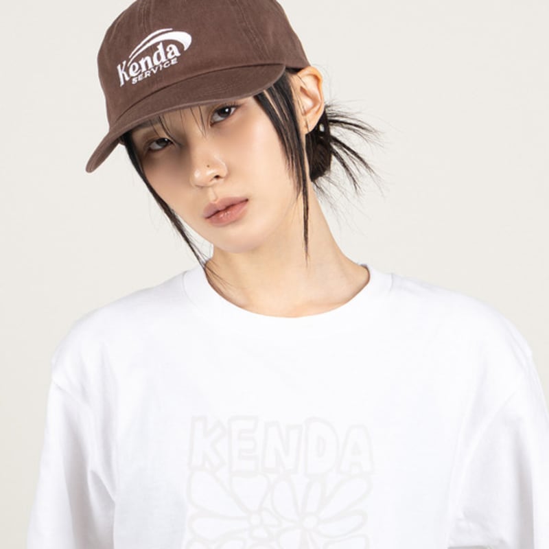 

KENDA SLASH LOGO BALL CAP - BROWN / BABC01-14s BROWN_FREE