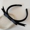 Thin Bow Headband Non-Slip Women Hairband Elegant Balletcore Hair Band  Student