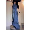 Plus Size High Waist Retro Straight Leg Jeans for Women - Pear Shape Slimming Wide Leg Pants