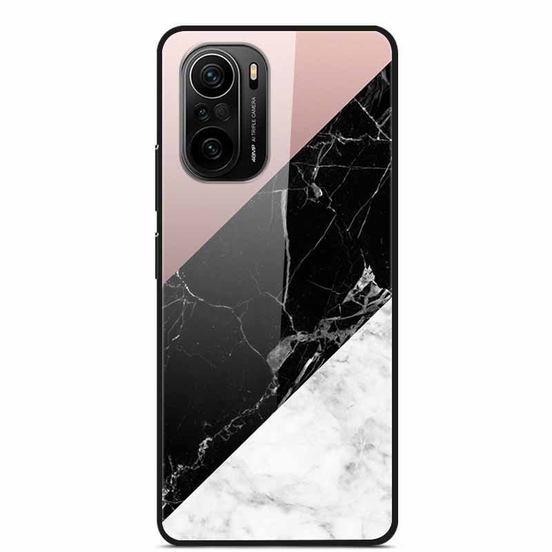 For Xiaomi Poco F3 Case Tempered Glass Hard PC Phone Back Cover For Xiaomi POCO F3 5G Cases Shells PocoF3 F 3 2021 6.67'' Coque