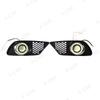 1Pair LED DRL Daytime Running Light For Mercedes-Benz C-Class W204 2008-2010 Front Bumper Fog Lamp Grille Cover Frame