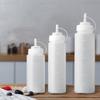 Plastic Condiment Dispenser With Narrow Spout For Homes Kitchen Outdoor BBQ Large Capacity Sauce Squeeze Bottle