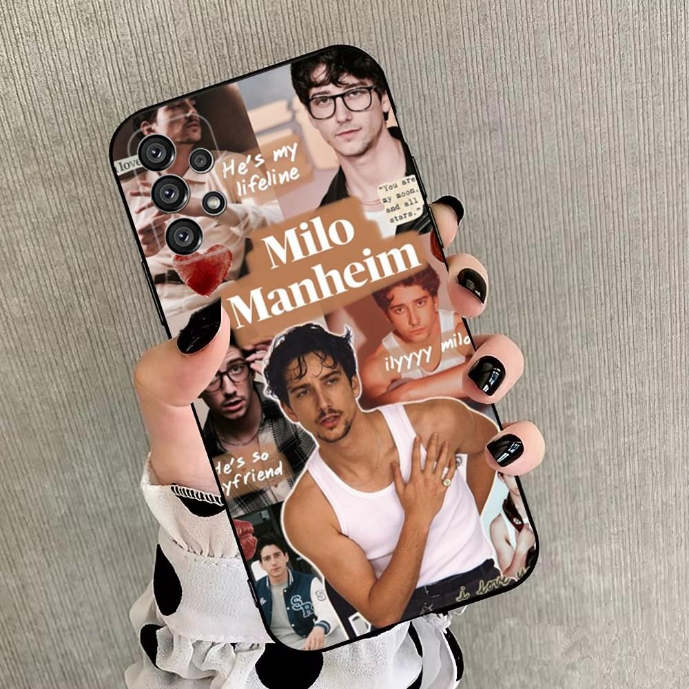 

Milo boyfriend Manheim Phone Case For Samsung Galaxy A20,A21s,A22,A31,A32,A52,A53,A72,73,A80,A91 Soft Black Cover Samsung a41