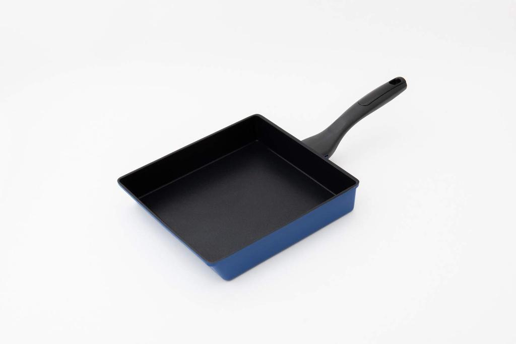 Wide Pan with Lid [Genkai Blue]
