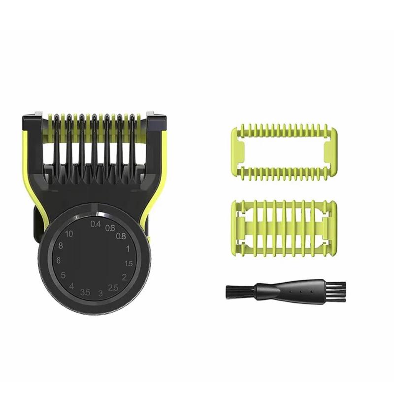 2025 Guide Comb Guards for One Blade QP2520 QP2530 QP2630 QP2620 Electric Trimmer Shaver 14 Length Adjustable Kit