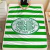 Coperta a Flanella con Stampa Celtic Football Club, Alta qualità, Confortevole per Tutte le Stagioni, Arredamento per la Casa, Calore e Comfort