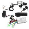 2 in 1 Elektrofahrrad Elektroroller Controller LCD Split Meter Gasgriff Set
