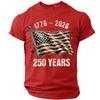 Men's Casual Round Neck Short Sleeve T-Shirt
