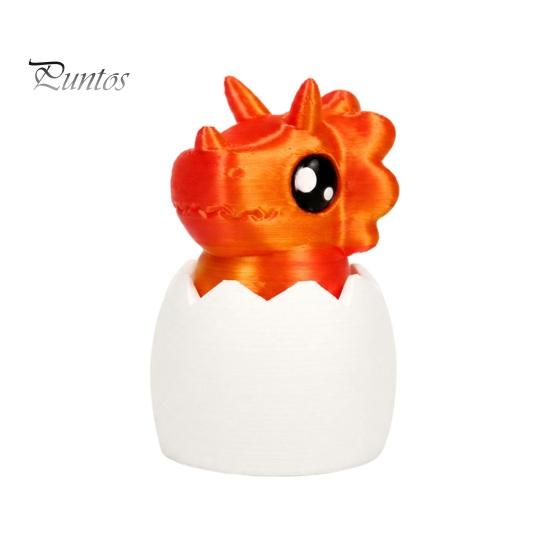 Cute Animal Stress Reliever Dinosaur Egg Fidget Clicker, 3D Printed Keyboard Clicker Novelty Gift Toy, Relief Toy for Office Desk Students Sensory
