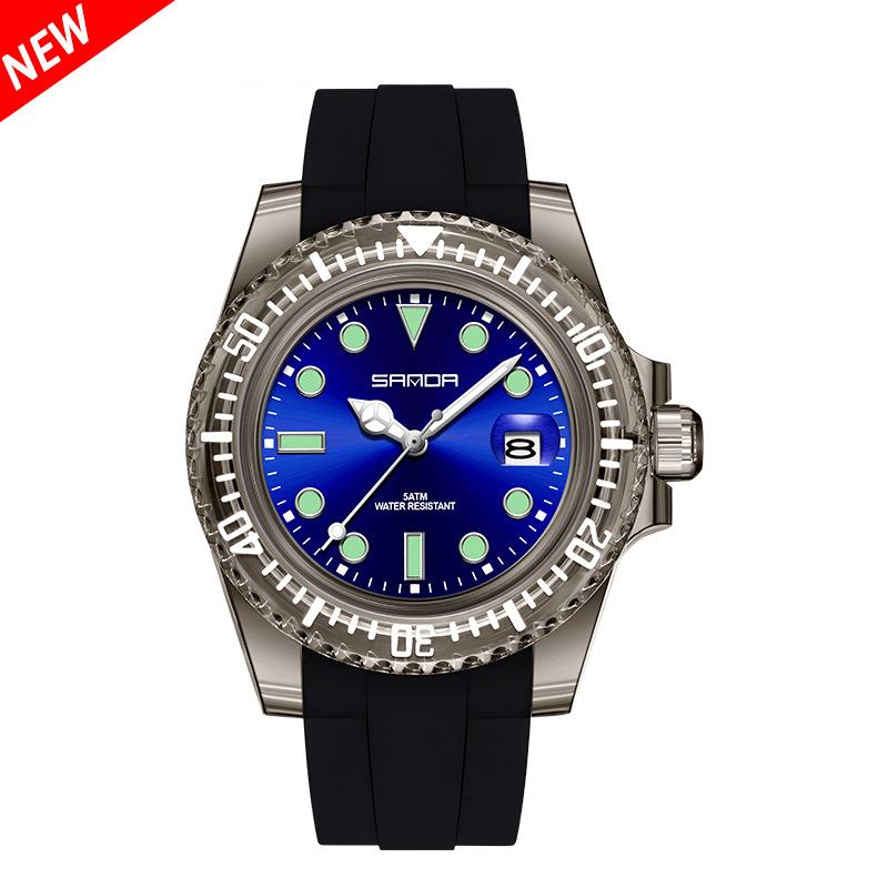 Women Fashion Wristwatches Youth Student Watch Trend Clock Calendar 30M Waterproof Silicone Strap Men's Electronic Watch
