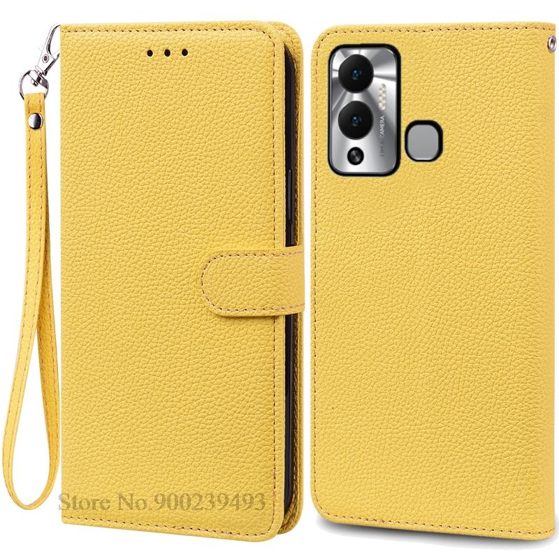 Pro Infinix Hot 12 Play Pouzdro Peněženka Kožený Vyklápěcí Kryt Pro Infinix Hot 12 Play NFC Pouzdro X6816C X6816 X6816D Kryt Coque Fundas