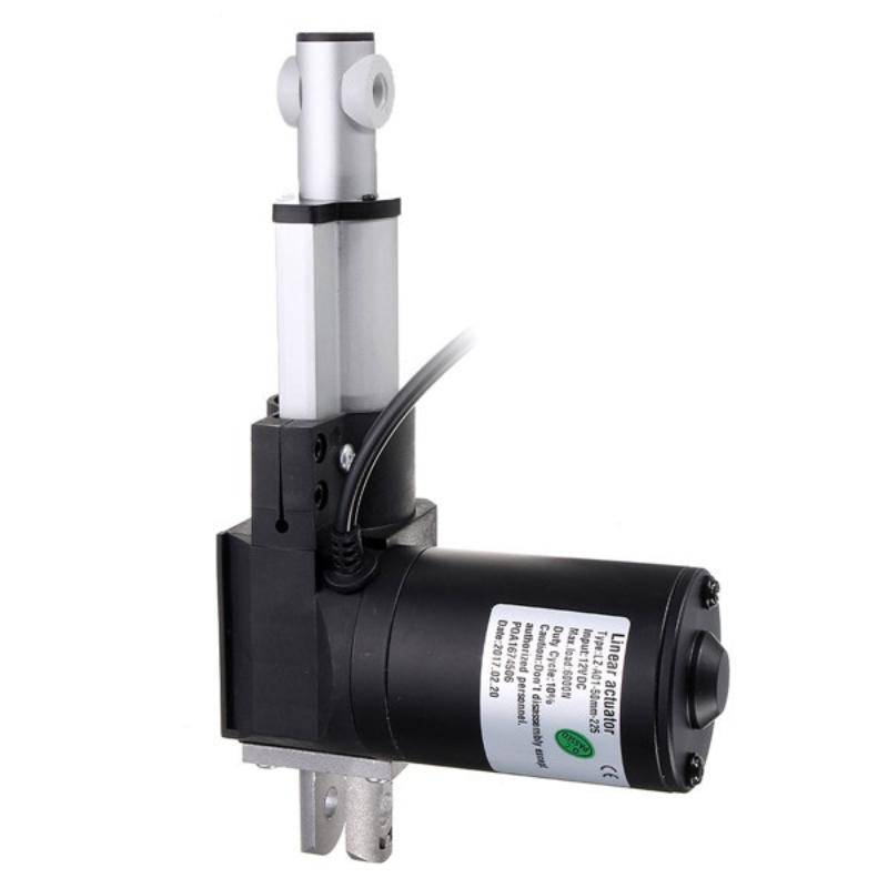 50/100mm 6000N Linear Actuator Motor Stroke Adjustable Actuator Heavy Duty Tor Opener Electric Linear Motor DC 12V