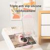 360 Degree Rotating Cellphone Holder Universal for Phone Tablet Table Support Stand Clear Acrylic Folding Holder Stand