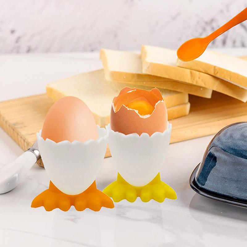 Plastové držáky na vajíčka Bonbónová barva Kreativní servírovací kelímky Do kuchyně Držák na vajíčka Kelímek Snídaňový banket Vaječné potřeby