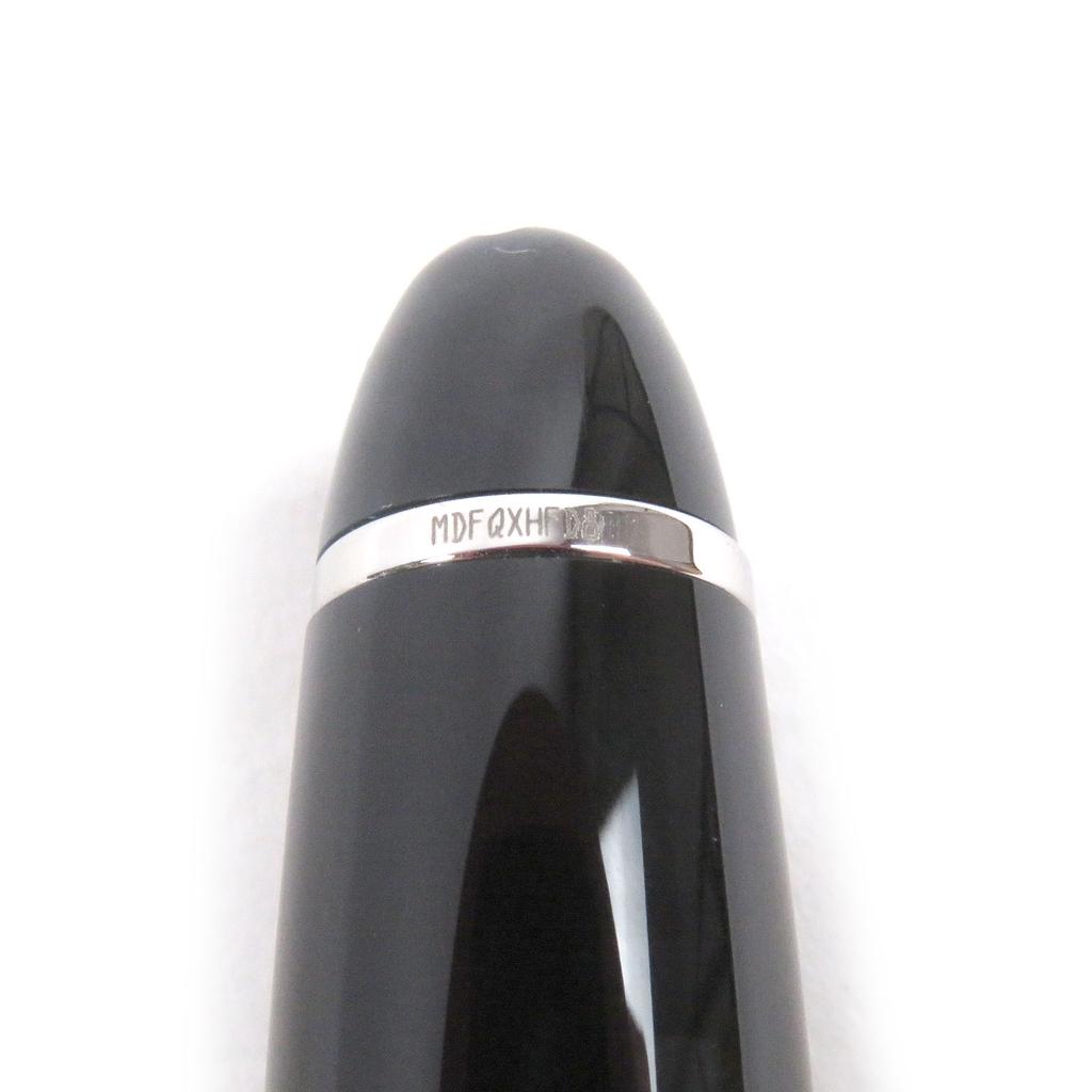 Excellent MONTBLANC Ballpoint Pen Meisterstückle Grand Twist Type Black Silver Used