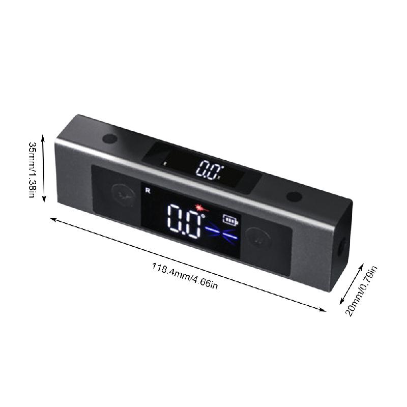 UYANGG 2 In 1 Laser Level Li1 Laser Protractor Digital Inclinometer Angle Meter Type-C Rechargeable Laser Measuring Tool