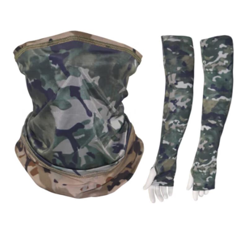 Outdoor UV Protection Sleeves Head Scarf Set