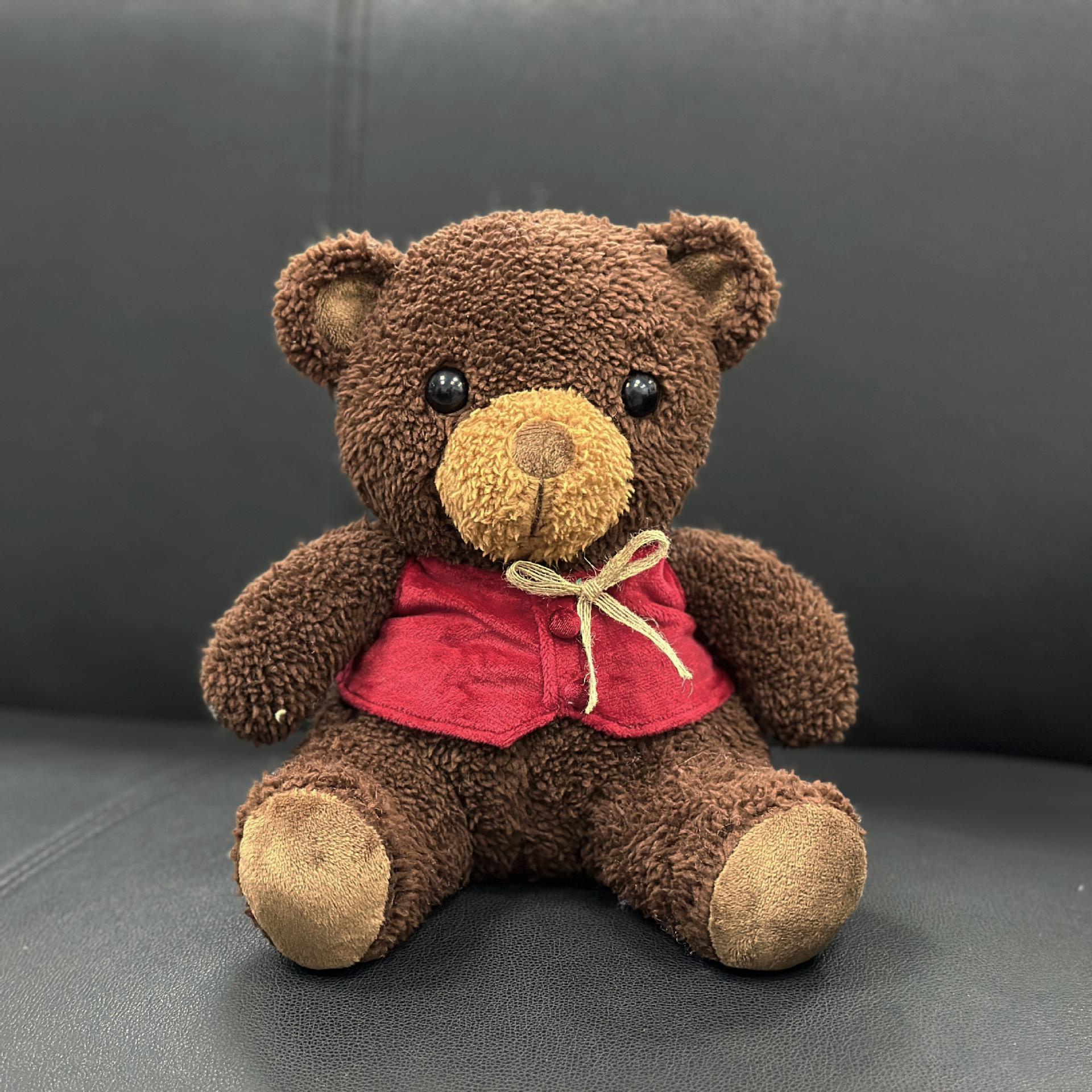 

Brown Bear Teddy Plush Toy Doll Pillow Soft Comfortable Can Be Used As A Gift