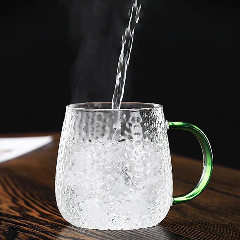 Japanese glass water mug simple creative coffee mugs household breakfast milk cup high temperature resistant office teacup