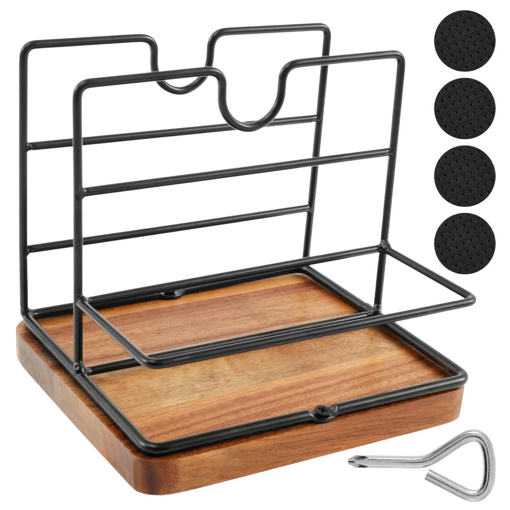 Servilletero de Metal para Mesa con Base Pesada Dispensador de Servilletas Sal y Pimienta Multiusos para Encimera de Cocina