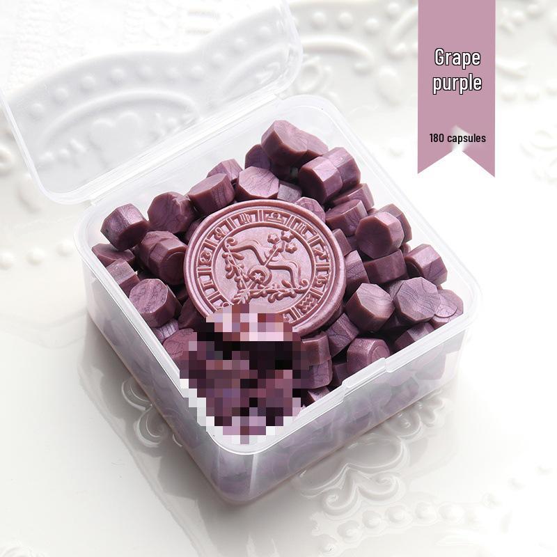 Metallic Wax Granules for Sealing Stamps: Ideal for Invitations, Envelopes & Letters.