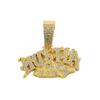Amazon hot-selling hip-hop fashion new Hustla Money pendant necklace necklace European and American cross-border trendy brand jewelry