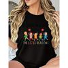 T-shirt Divertente a Maniche Corte Taglia Europea con Stampa Felice, Maglietta Casual alla Moda da Donna per l'Estate Nuovi Arrivi