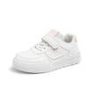 Leather children's white shoes girls board shoes 2025 spring and summer new fashion versatile classmates boys white casual shoes