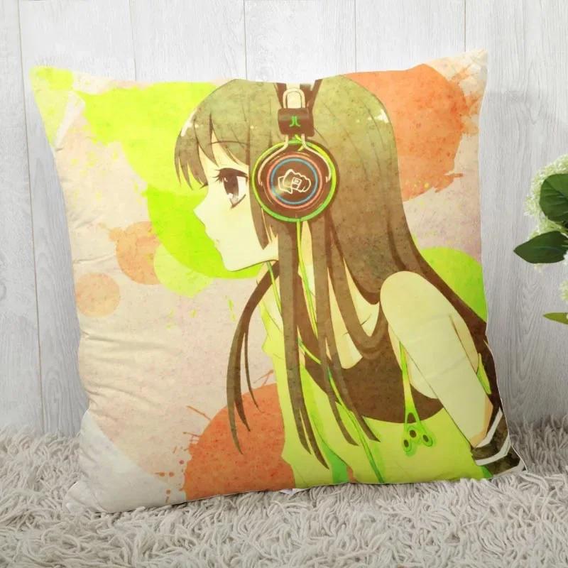 K-On! Pillow Cover Customize Pillow Case Modern Home Decorative Pillowcase For Living Room 45X45cm A19.12.13