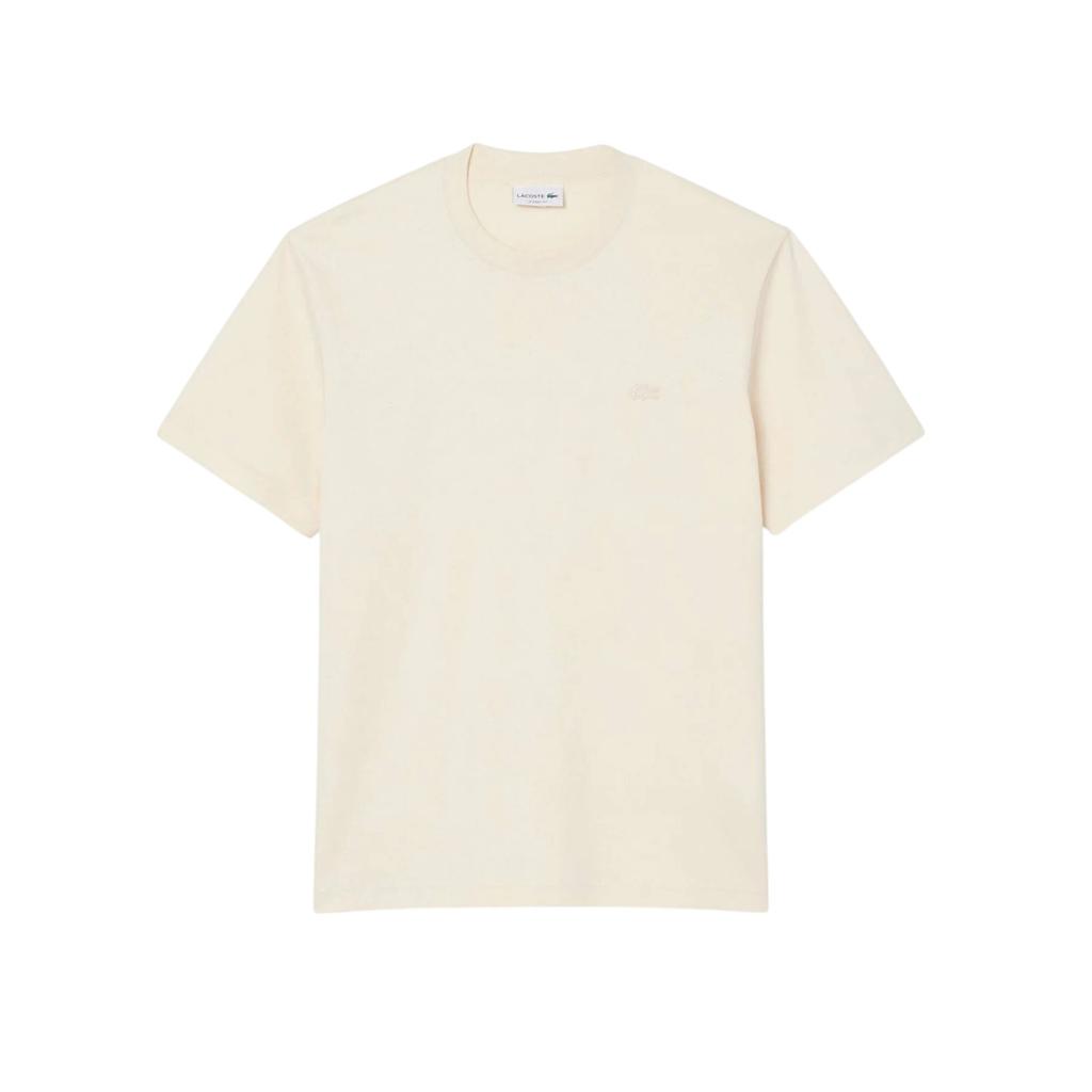 Lacoste Mens Paris Logo Cotton T-Shirt