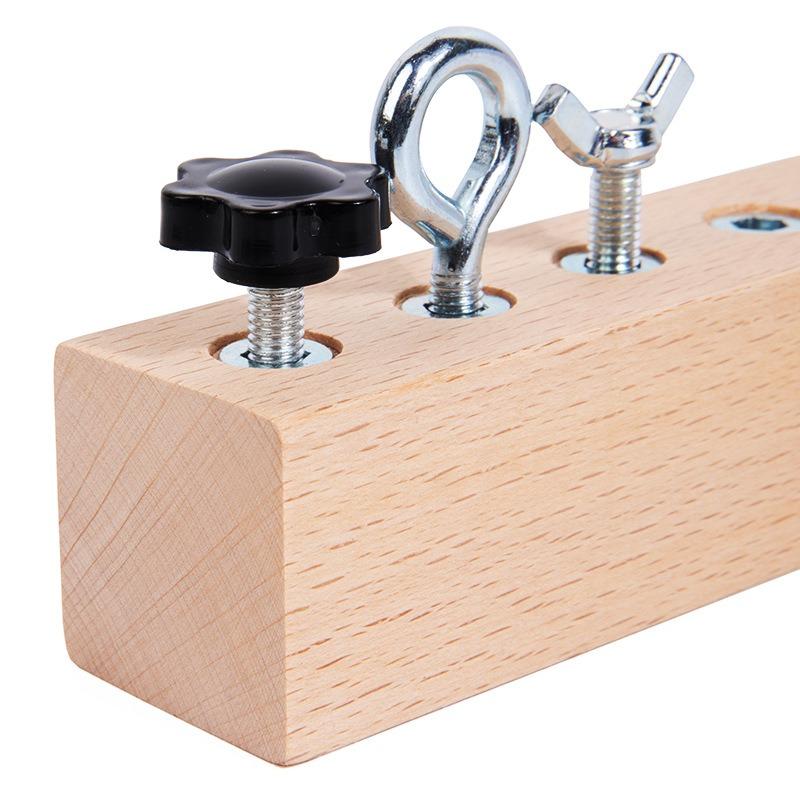 Montessori Early Education Intellectual Toy Screw Nut Busy Board For Kids