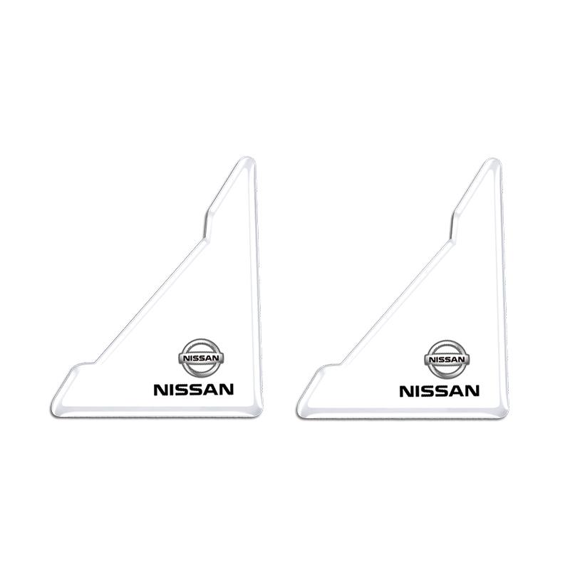 2 ks Chrániče rohů dveří auta Samolepky Dekorace Pro Nissan Sylphy N7 Qashqai J11 Note Teana J10 Navara Juke GTR Tiida X-trail