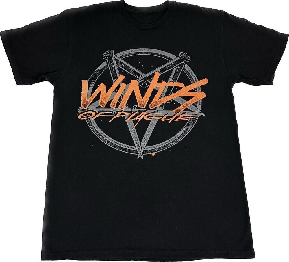 Winds of Plague  Black Cotton All Size Shirt Unisex  Unisex T-Shirt M