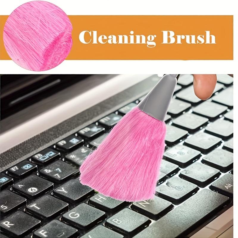 Microfiber Cleaning Duster Brush Multi-Purpose Static Dust Remover for Computer Keyboard Cleaning Brush Car Interior Cleaning
