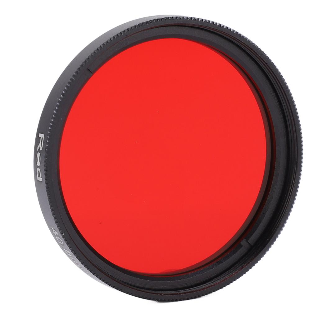 Camera Waterproof Filter Full Red Lens Filter Optical Glass for Nikon Camera Lens40.5mm
