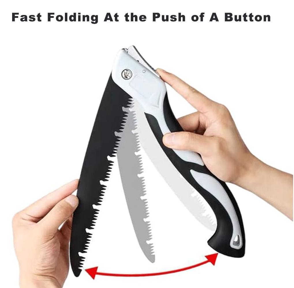 130-300mm Folding Hand Saw SK5 Gardening Pruning Saw Outdoor Logging Saw for Fruit Tree Gardening Timber Trimming Tool