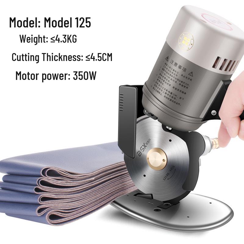 Elektrische Stoff- und Tuchschneidemaschine Modell 125 - Rundmesserscheren