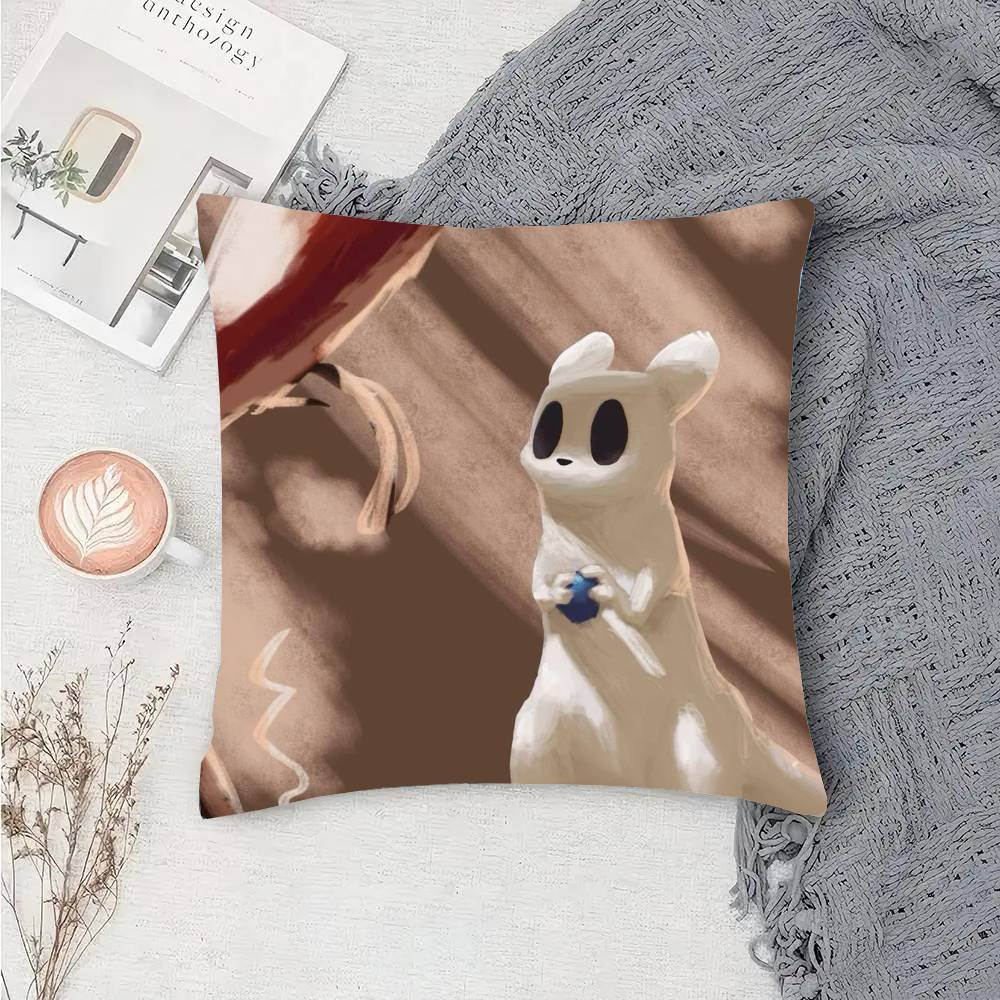 Hot Video Game R-Rain World Pillow Case Fashion Square Pillowcase Bedroom Sofa Room Ins Decoration Leisure