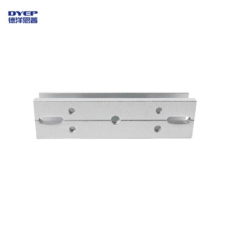 U Type Magnetic Lock Bracket 180kg Waterproof for Glass Door Magnetic Lock Installation (silver,Aluminum alloy) серебряный