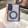 360 Rotate Ring Holder for Magsafe Magnetic Phone Case for Samsung Z Fold 8 Ultra Fold8 Matte Translucent Hinge Protection Cover