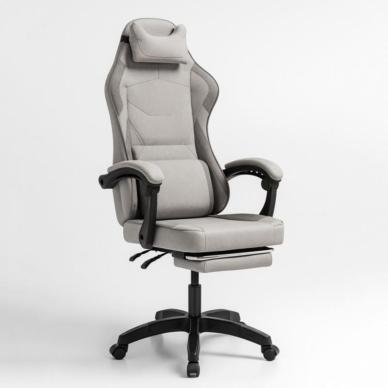 Gaming Chair Swivel Footrest Massage Cushion For Gamers Comfortable