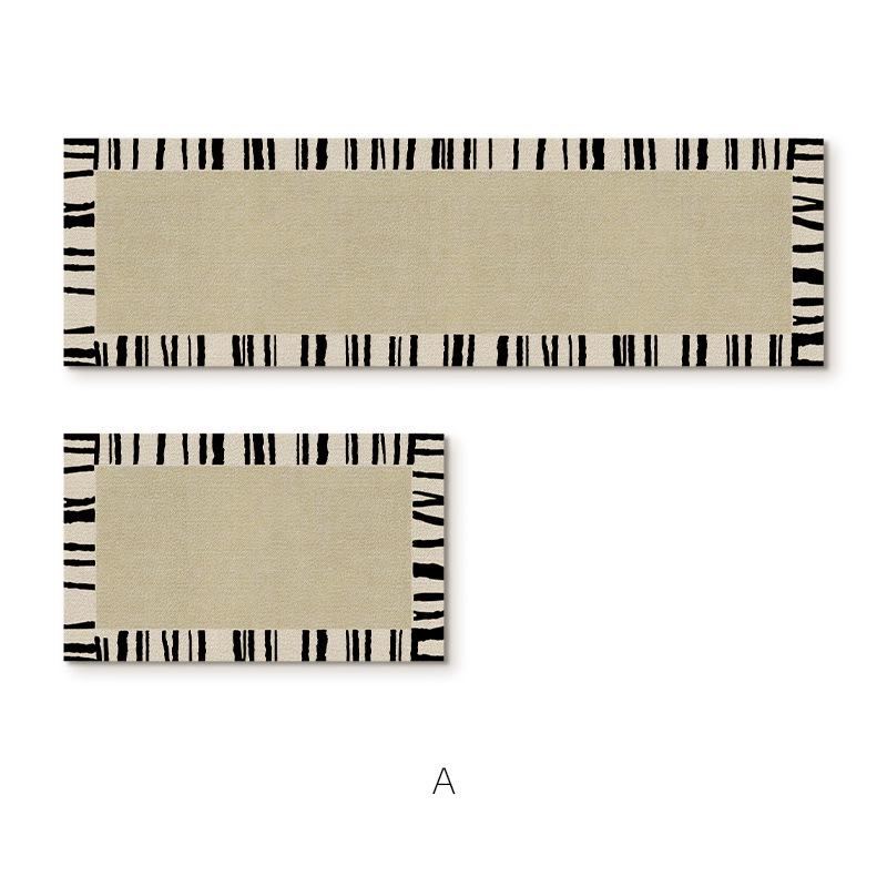 Wabi-Sabi Kitchen Mat: Water-Absorbent, Quick-Drying, Stain-Resistant, Easy-Clean Diatomaceous Earth Anti-Fall & Anti-Slip Floor Pad