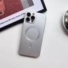 Applicable to iPhone11promax metallic paint silicone magnetic mobile phone case Apple 11 with lens film 11 all-inclusive cover
