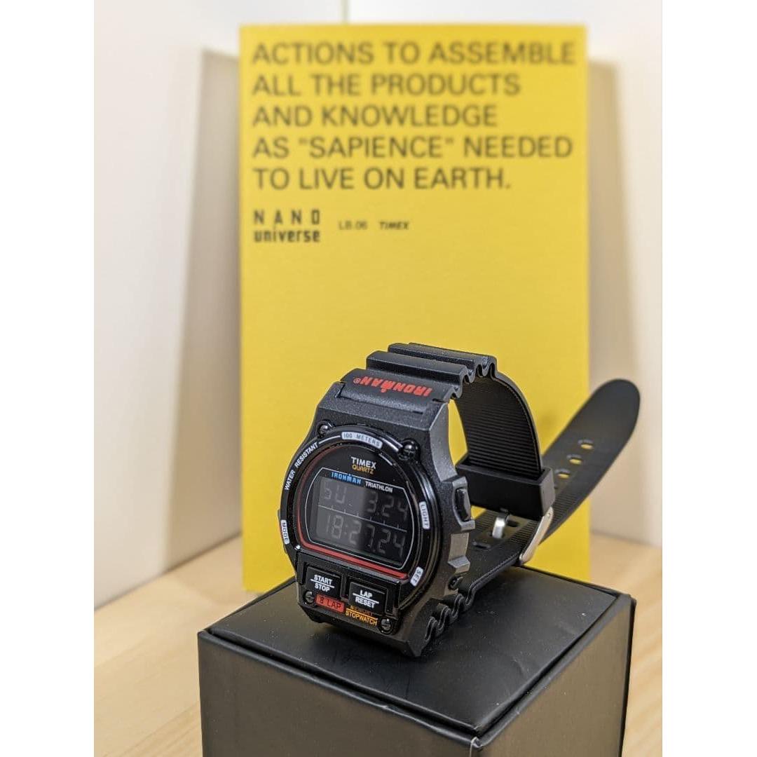 TIMEX LB.06 Digital Watch Black Nano Universe